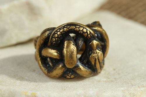 Bronze seal ring - MADEheart.com