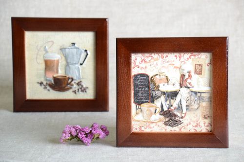 Tableaux décoratifs faits main Déco murale Cadeau original Accessoire intérieur - MADEheart.com