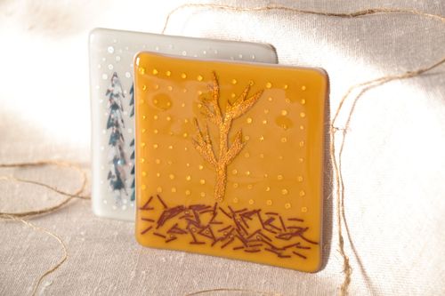 Tableau mural décoratif en verre fait main - MADEheart.com