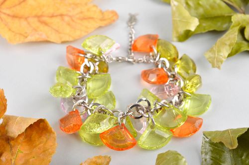 Handmade accessories beautiful bracelet with glass beads design jewelry  - MADEheart.com