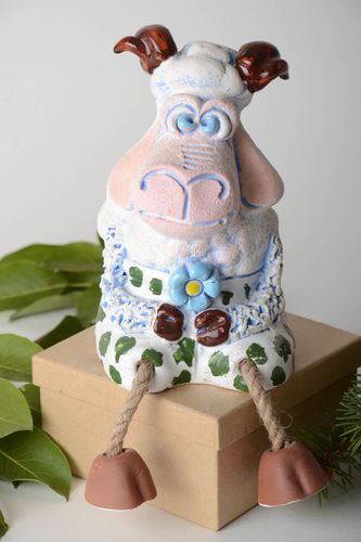 Home ceramics handmade money box ceramic figurine clay moneybox home design - MADEheart.com
