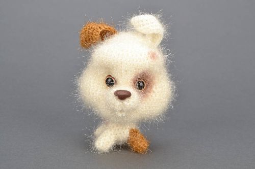 Gehäkeltes Kuscheltier Hund - MADEheart.com