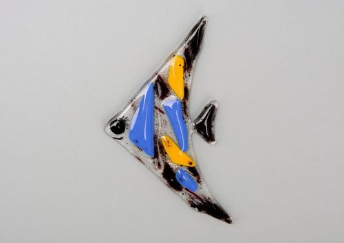 Imán de cristal El Pez - MADEheart.com