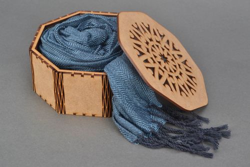 Scrignetto semilavorato fatto a mano scatola per decoupage scrignetto di legno - MADEheart.com