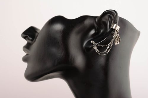 Steel earrings-cuffs On the Beach - MADEheart.com
