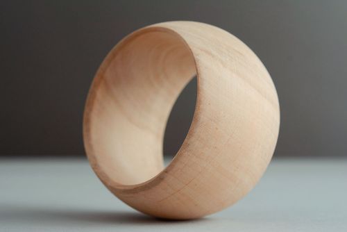 Wooden blank bracelet - MADEheart.com