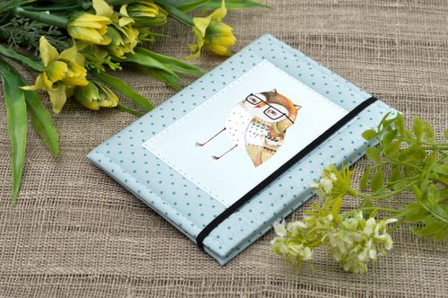 Funda para documento hecha a mano estuche para pasaporte regalo original - MADEheart.com