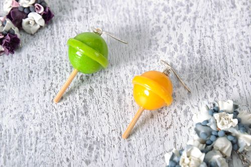 Earrings Lollipops - MADEheart.com