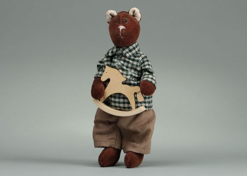 Handmade toy Bear - MADEheart.com