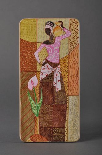 Unusual handmade wooden chopping board decorative cutting board wood craft - MADEheart.com