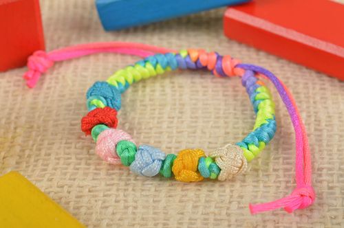 Handgemachtes Textil Armband Armschmuck Damen Mode Schmuck Geschenk für Mädchen - MADEheart.com