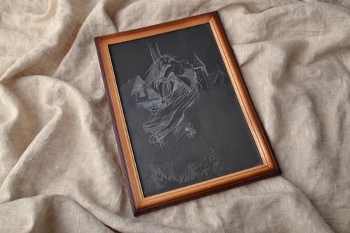 Engraved wall panel Passion - MADEheart.com