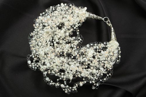 Colar de miçangas feito à mão  - MADEheart.com