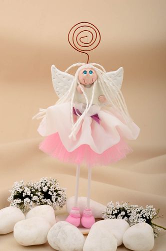 Home ideas handmade fridge magnet ceramic doll interior toy decorative use only - MADEheart.com