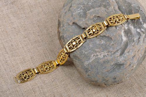 Stylish beautiful bracelet handmade designer accessory metal bracelet gift - MADEheart.com