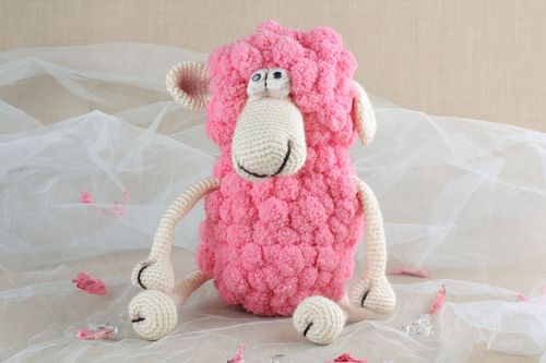 Crochet toy Sheep - MADEheart.com