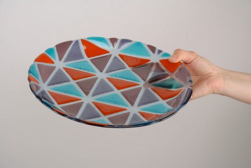 Teller mit Muster Harlekin - MADEheart.com