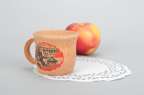 Wooden mug - MADEheart.com