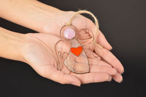 Glass toys Christmas toys handmade fusing glass decor decorative use only - MADEheart.com