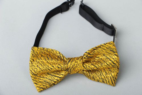 Fabric bow tie - MADEheart.com