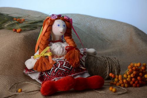 Кукла этническая мягкая Одарка - MADEheart.com