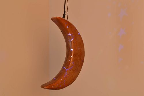 Ceramic lamp Moon - MADEheart.com