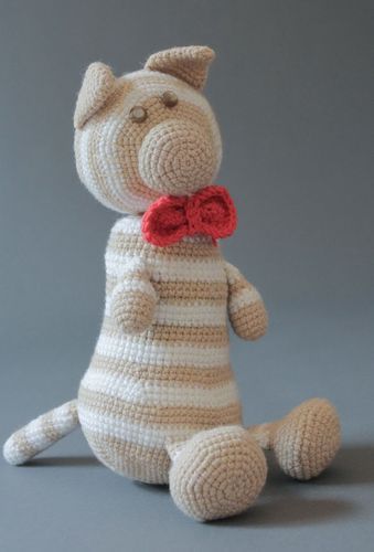 Soft toy Coffee cat - MADEheart.com