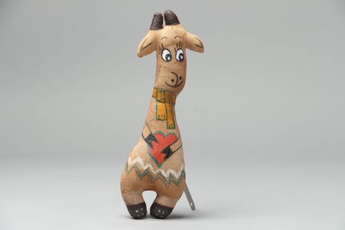 Pupazzo in stoffa fatto a mano giocattolo ecologico decorazione d’interni - MADEheart.com