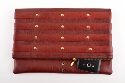 Clutch Tasche handgefertigt Designer Tasche originelles Geschenk stilvoll - MADEheart.com