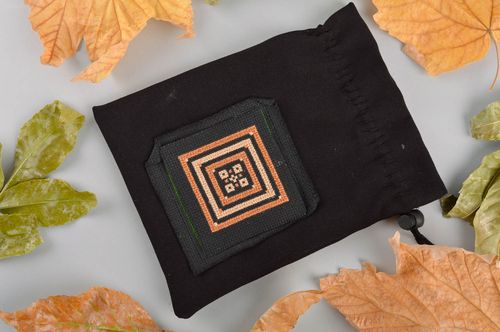 Cartera de mujer accesorio artesanal de seda natural regalo original elegante - MADEheart.com