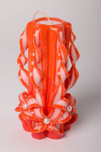 Handmade Christmas decor holiday candle gift candle home decor designer candles - MADEheart.com