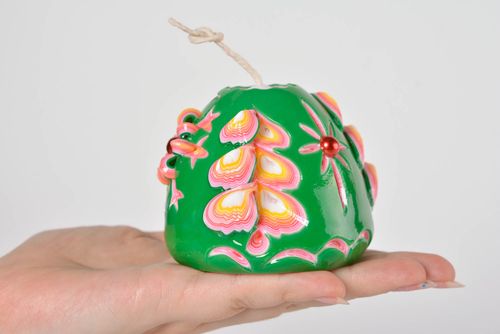Vela de parafina hermosa hecha a mano objeto de decoración adorno para casa - MADEheart.com
