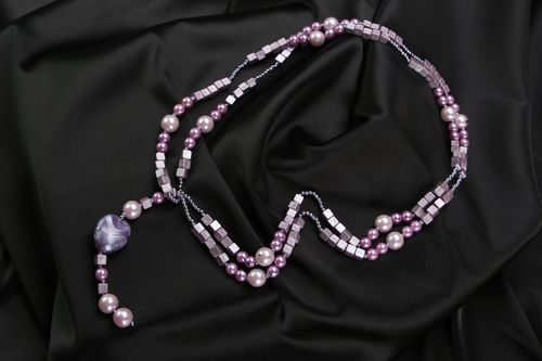 Beautiful beaded necklace - MADEheart.com