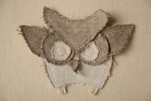 Handmade designer souvenir magnet textile interior element cute fridge magnet - MADEheart.com