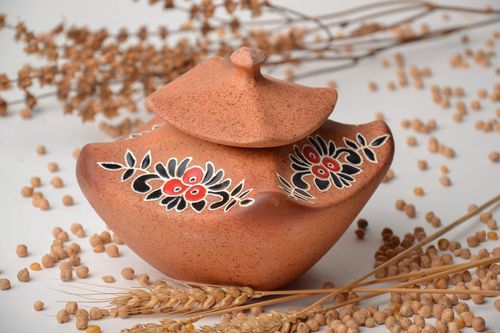 Ceramic sugar bowl - MADEheart.com