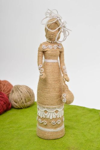 Handmade statuette unusual gift designer figurine decorative use only - MADEheart.com