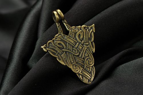 Bronze pendant Celtic Ligature - MADEheart.com