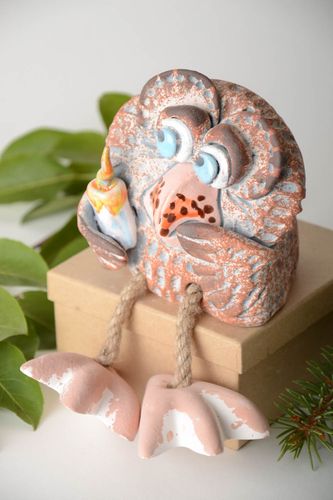 Handgemachte Keramik lustige Sparbüchse Geschenkidee für Kinder Keramik Spardose - MADEheart.com