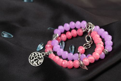 Handmade bracelet designer bracelet unusual jewelry beautiful accessory - MADEheart.com
