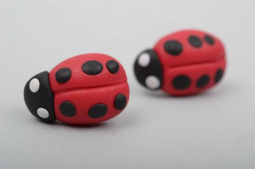 Handmade earrings polymer clay fashion jewelry kids accessories kids gifts - MADEheart.com