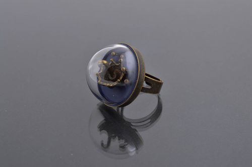 Handmade elegant massive ring stylish designer ring female cute accessory - MADEheart.com