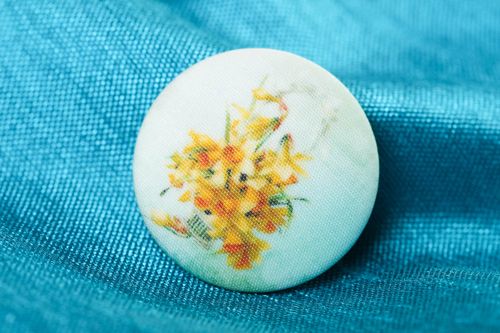 Fashion bijouterie fabric brooch treandy accessories for women elegant brooch - MADEheart.com