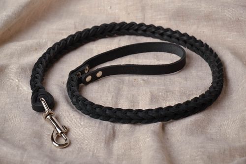 Genuine leather lead for dogs - MADEheart.com