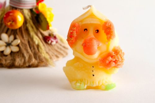 Kleine Kerze handgemachte Paraffin Kerze kreative Ideen Kinderzimmer Deko - MADEheart.com