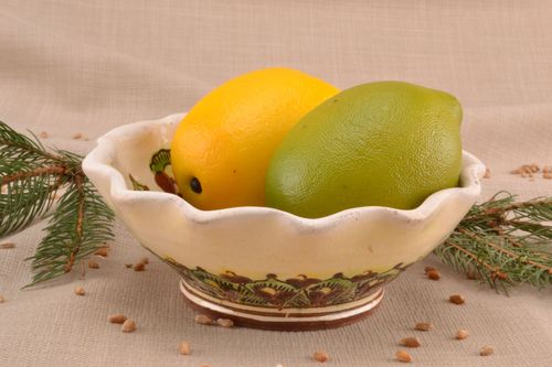 Tigela de cerâmica para bolinhos - MADEheart.com