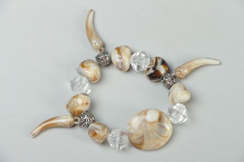 Handmade bracelet with charms Robinsons Gift - MADEheart.com