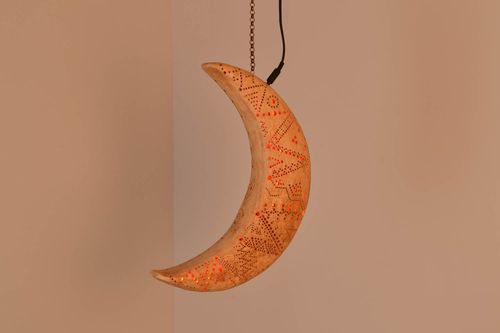 Handmade lamp Moon - MADEheart.com