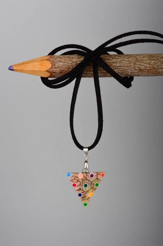 Handmade ceramic jewelry pendant necklace designer necklace gifts for women - MADEheart.com