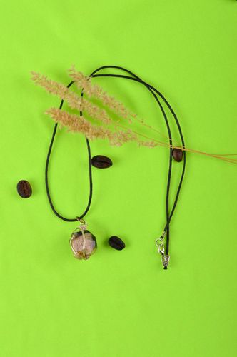 Handmade designer festive pendant elegant female accessory interesting pendant - MADEheart.com