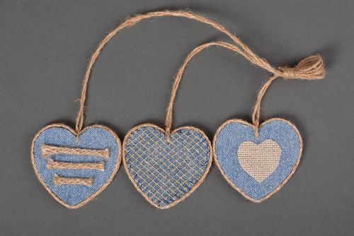 Deko Anhänger handmade Herz Deko Designer Geschenk Deko zum Aufhängen Haus Deko - MADEheart.com